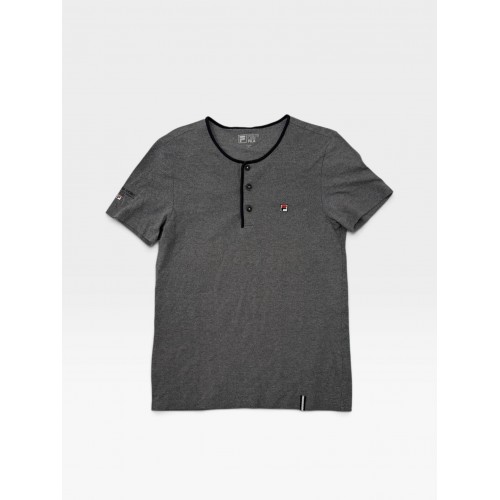 Fila Heritage Grey Henley T-Shirt